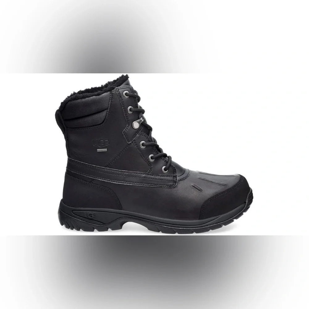 UGG | Men’s Felton Black WaterProof Leather Snow Boots NEW